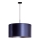 Duolla - Riippuvalaisin CANNES 1xE27/15W/230V d. 45 cm sininen/hopea