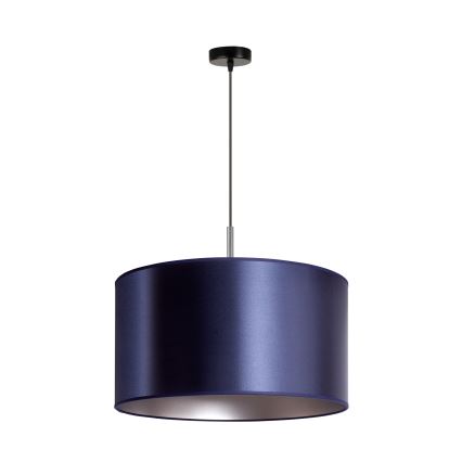 Duolla - Riippuvalaisin CANNES 1xE27/15W/230V d. 45 cm sininen/hopea