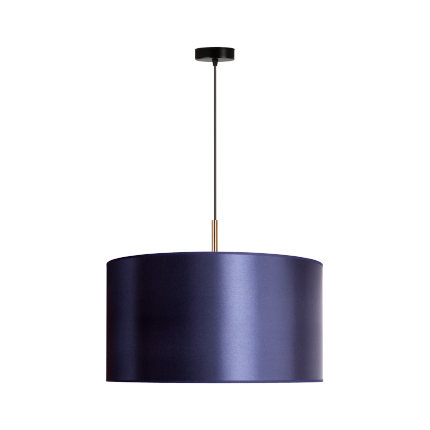 Duolla - Riippuvalaisin CANNES 1xE27/15W/230V d. 45 cm sininen/kupari