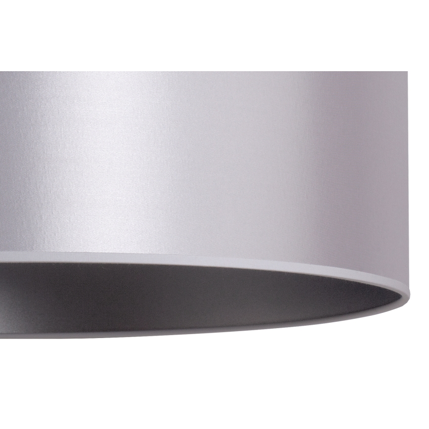 Duolla - Riippuvalaisin CANNES 1xE27/15W/230V d. 50 cm hopea