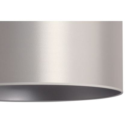 Duolla - Riippuvalaisin CANNES 1xE27/15W/230V d. 50 cm hopea