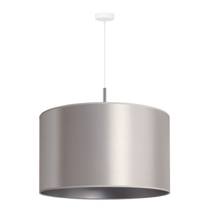 Duolla - Riippuvalaisin CANNES 1xE27/15W/230V d. 50 cm hopea