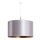 Duolla - Riippuvalaisin CANNES 1xE27/15W/230V d. 50 cm hopea/kupari