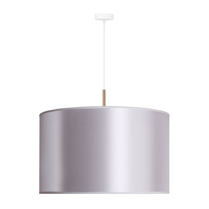Duolla - Riippuvalaisin CANNES 1xE27/15W/230V d. 50 cm hopea/kupari