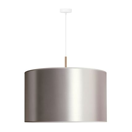 Duolla - Riippuvalaisin CANNES 1xE27/15W/230V d. 50 cm hopea/kupari