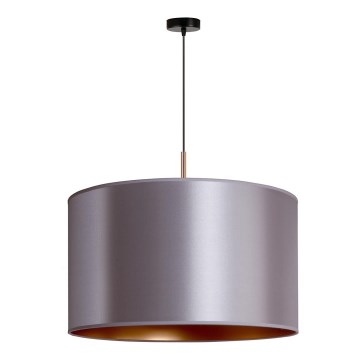 Duolla - Riippuvalaisin CANNES 1xE27/15W/230V d. 50 cm hopea/kupari