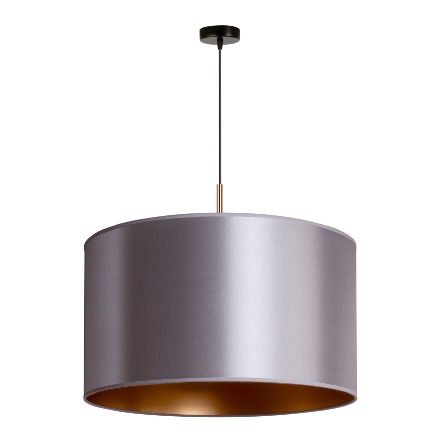 Duolla - Riippuvalaisin CANNES 1xE27/15W/230V d. 50 cm hopea/kupari