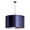 Duolla - Riippuvalaisin CANNES 1xE27/15W/230V d. 50 cm sininen/hopea