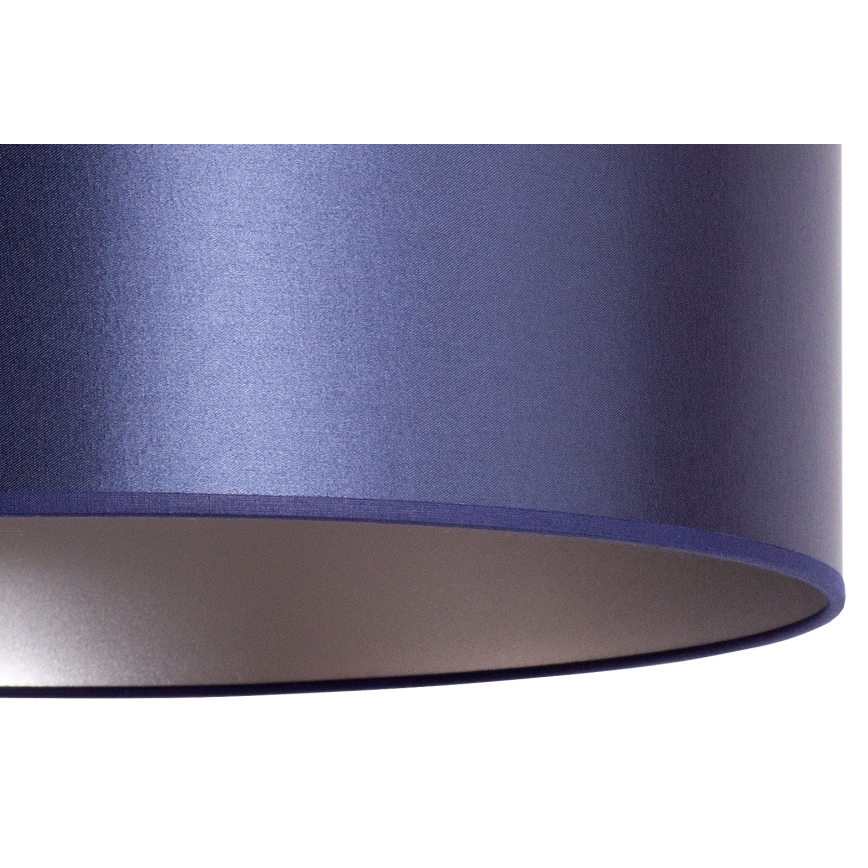 Duolla - Riippuvalaisin CANNES 1xE27/15W/230V d. 50 cm sininen/hopea