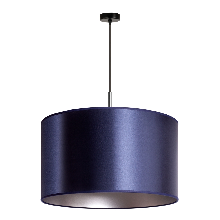 Duolla - Riippuvalaisin CANNES 1xE27/15W/230V d. 50 cm sininen/hopea
