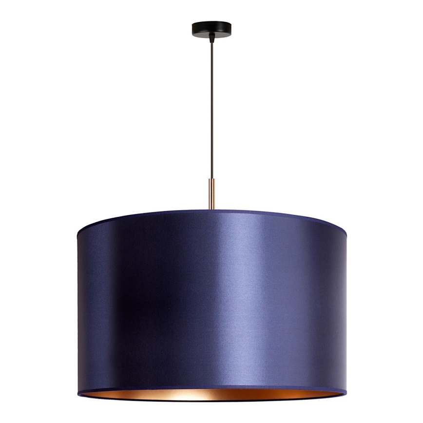 Duolla - Riippuvalaisin CANNES 1xE27/15W/230V d. 50 cm sininen/kupari