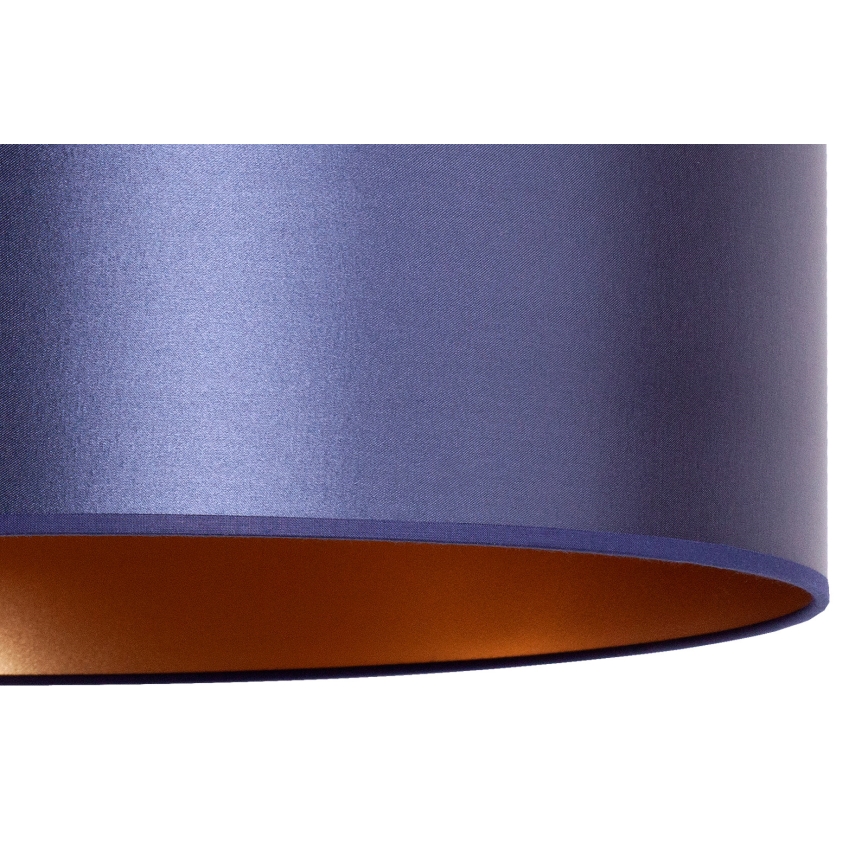 Duolla - Riippuvalaisin CANNES 1xE27/15W/230V d. 50 cm sininen/kupari