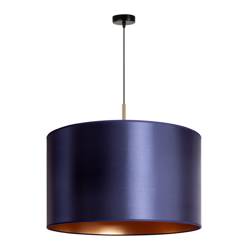 Duolla - Riippuvalaisin CANNES 1xE27/15W/230V d. 50 cm sininen/kupari