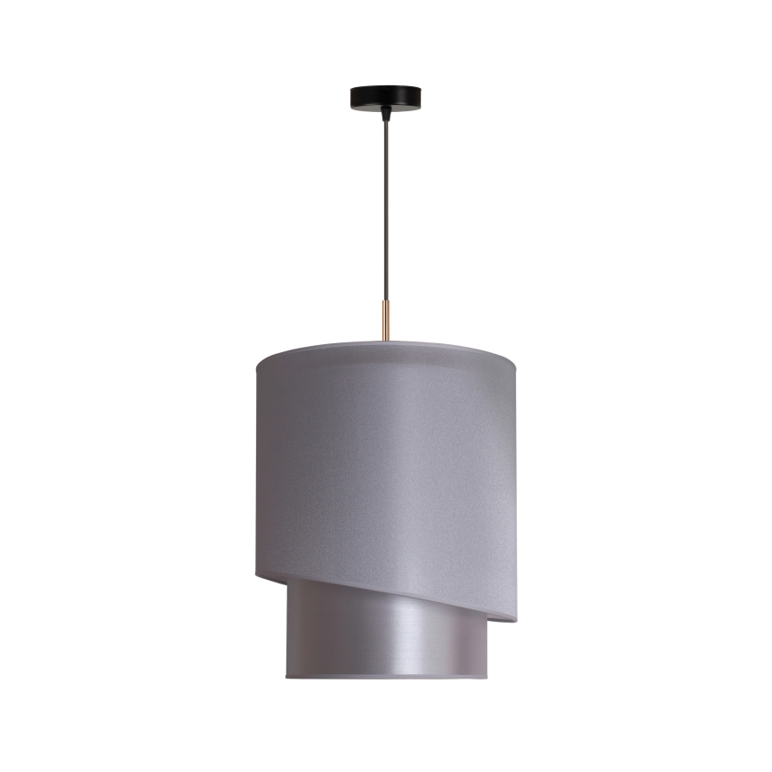 Duolla - Riippuvalaisin PARIS 1xE27/15W/230V d. 40 cm hopea/kulta