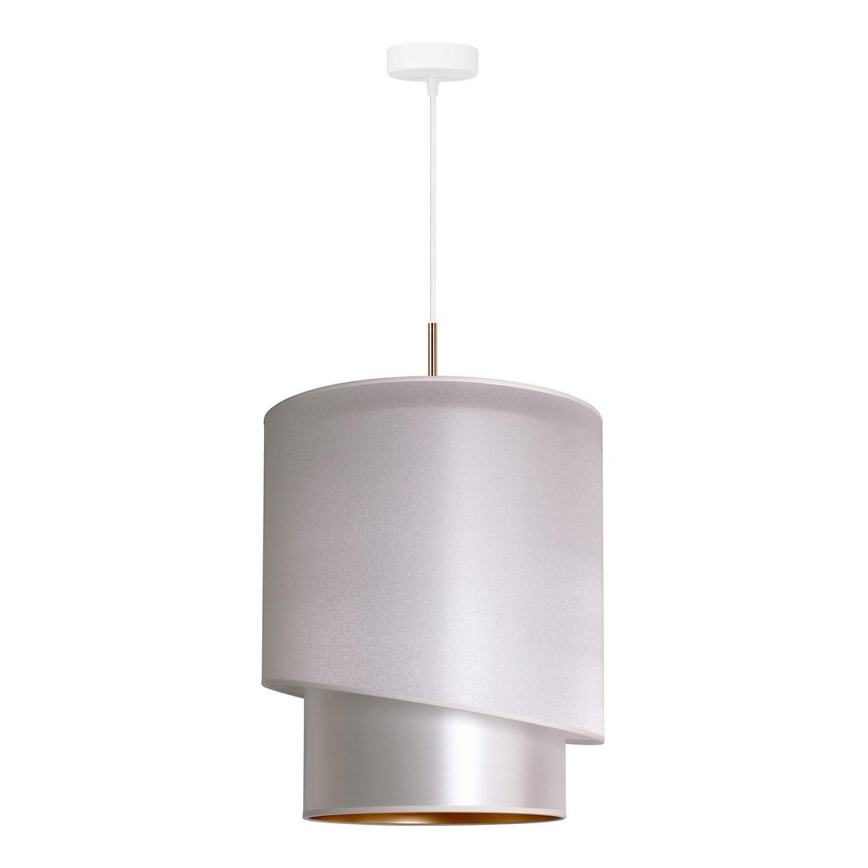 Duolla - Riippuvalaisin PARIS 1xE27/15W/230V d. 40 cm hopea/kulta