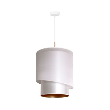 Duolla - Riippuvalaisin PARIS 1xE27/15W/230V d. 40 cm hopea/kulta