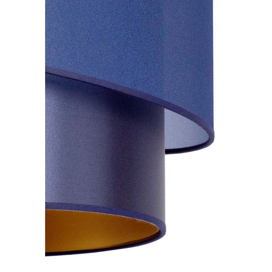 Duolla - Riippuvalaisin PARIS 1xE27/15W/230V d. 40 cm sininen/kulta