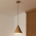 Duolla - riippuvalaisin vaijerilla IRONLINE 1xG9/3W/230V Ø25 cm beige