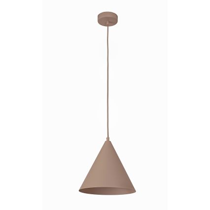 Duolla - riippuvalaisin vaijerilla IRONLINE 1xG9/3W/230V Ø25 cm beige