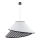 Duolla - Ripustettava kattovalaisin COCO 1xE27/40W/230V halkaisija 50 cm valkoinen/musta
