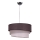 Duolla - Ripustettava kattovalaisin TRIO 1xE27/40W/230V halkaisija 45 cm antrasiitti/harmaa/valkoinen