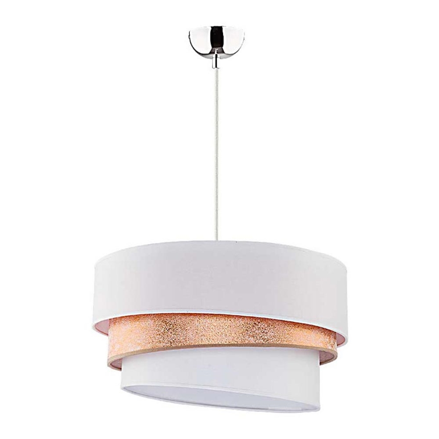 Duolla - Ripustettava kattovalaisin TRIO 1xE27/40W/230V halkaisija 45 cm kulta/valkoinen