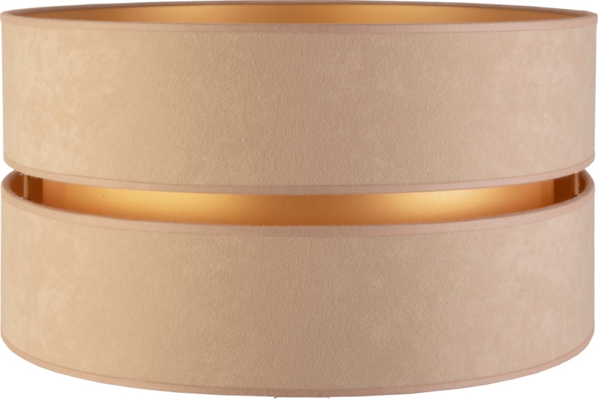 Duolla - Universaali lampunvarjostin DUO E27 halkaisija 40 cm beige/kulta