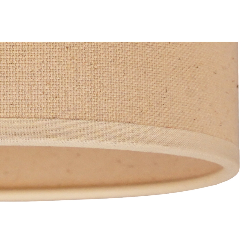 Duolla - Universaali lampunvarjostin ROLLER E27 halkaisija 13 cm beige