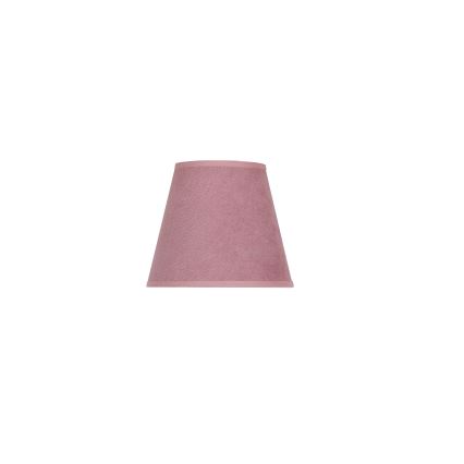 Duolla - Varjostin pöytävalaisimeen SOFIA XS E14 pr. 18,5 cm vaaleanpunainen