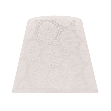 Duolla - Varjostin pöytävalaisimeen SOFIA XS E14 pr. 18,5 cm valkoinen