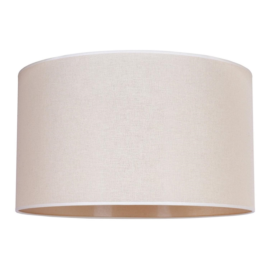 Duolla - Yleismallinen ROLLER-varjostin E27, halkaisija 40 cm, beige