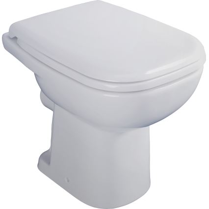 Duravit 21080900002 - Lattiakiinnitteinen WC D-CODE keramiikka/kiiltävä valkoinen