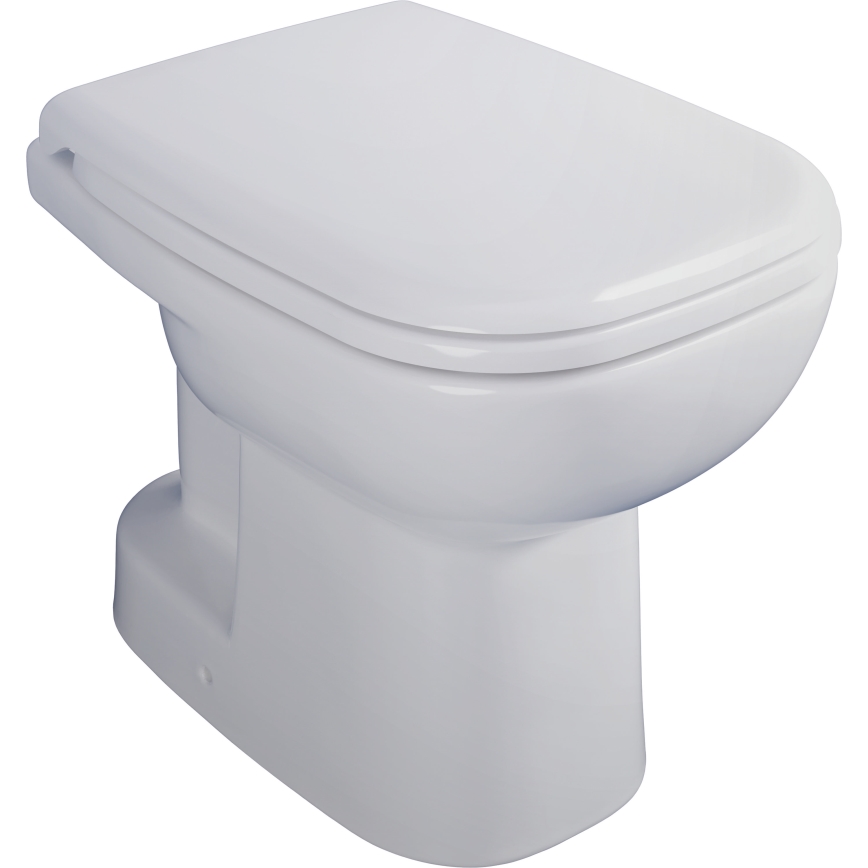 Duravit 21100100002 - D-CODE lattiapönttö, keramiikka, kiiltävä valkoinen