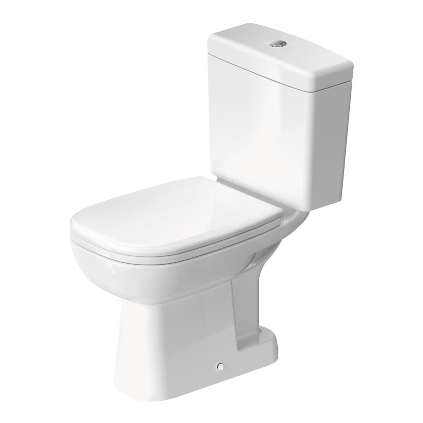 Duravit 21110100002 - WC-yhdistelmä D-CODE, keraaminen, kiiltävän valkoinen