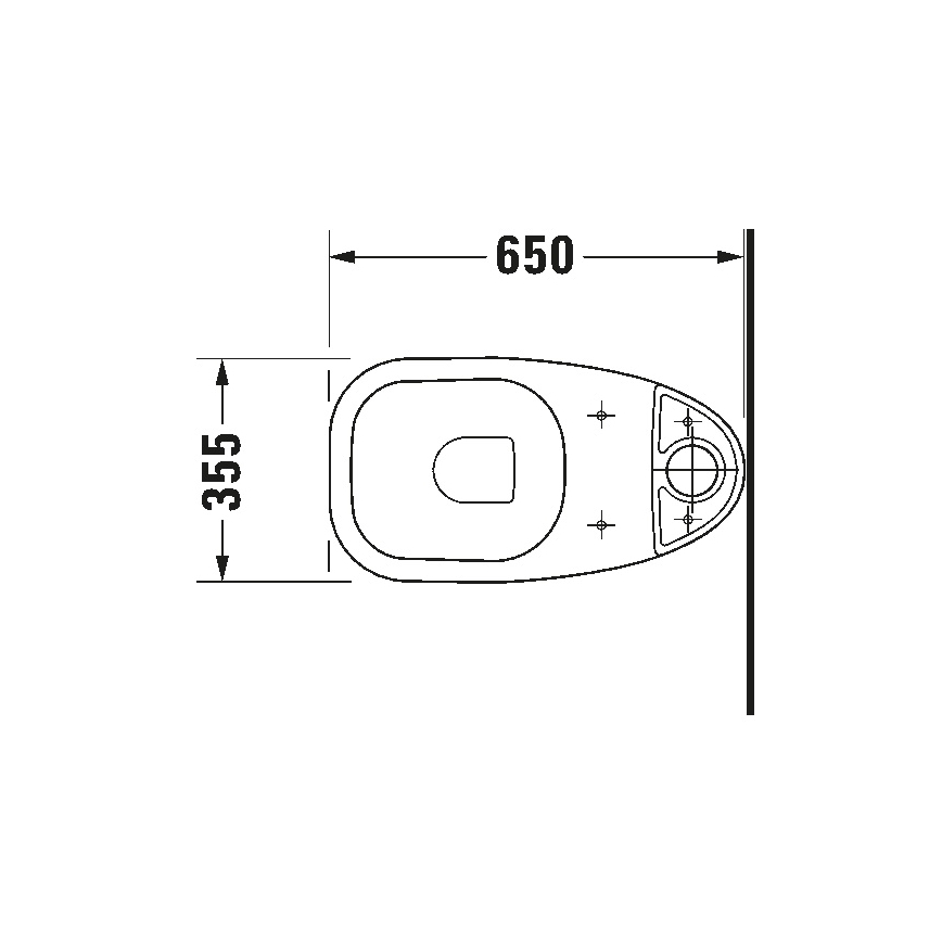 Duravit 21110900002 - WC-yhdistelmä D-CODE keraaminen/kiiltävä valkoinen