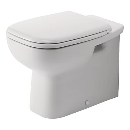 Duravit 21150900002 - Lattiakiinnitteinen WC D-CODE keramiikka/kiiltävä valkoinen