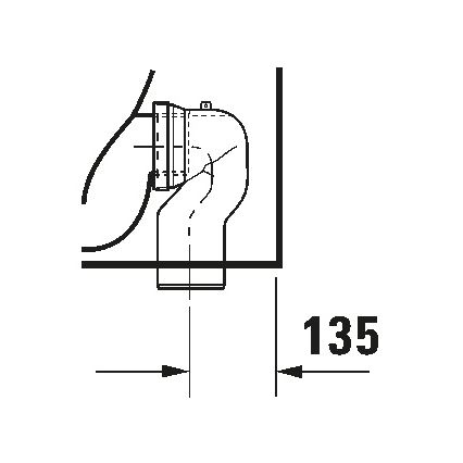 Duravit 21150900002 - Lattiakiinnitteinen WC D-CODE keramiikka/kiiltävä valkoinen