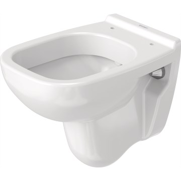 Duravit 22110900002 - Seinään kiinnitettävä WC-istuin D-CODE, keramiikka/kiiltävä valkoinen