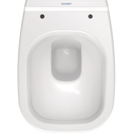 Duravit 22110900002 - Seinään kiinnitettävä WC-istuin D-CODE, keramiikka/kiiltävä valkoinen