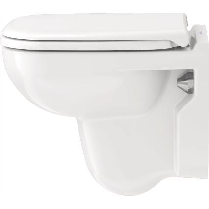 Duravit 22110900002 - Seinään kiinnitettävä WC-istuin D-CODE, keramiikka/kiiltävä valkoinen