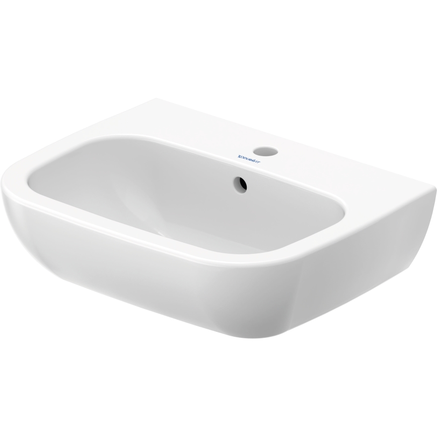 Duravit 23105500002 - Seinään kiinnitettävä pesuallas D-CODE 55x43 cm keramiikka/kiiltävä valkoinen