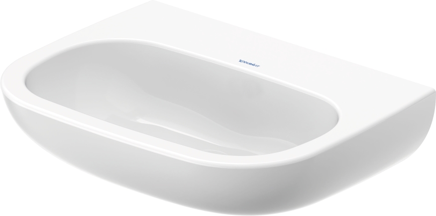 Duravit 23116000702 - Seinään asennettava D-CODE-pesuallas 60 x 46 cm, keramiikka/kiiltävän valkoinen