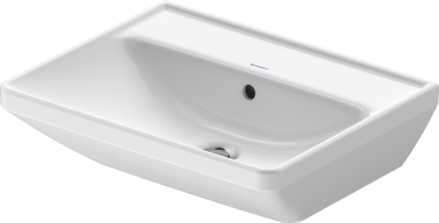 Duravit 2366550060 - Seinään asennettava pesuallas D-NEO 55x44 cm keramiikka/kiiltävä valkoinen