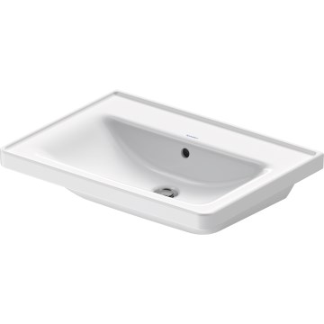 Duravit 2367650060 - Seinään asennettava pesuallas D-NEO 65x48 cm keramiikka/kiiltävä valkoinen