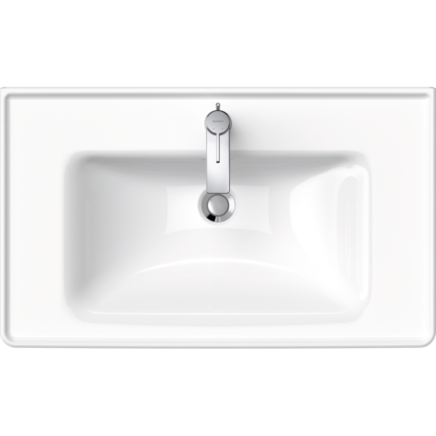 Duravit 2367800000 - Seinään asennettava pesuallas D-NEO 80x48 cm keramiikka/kiiltävä valkoinen