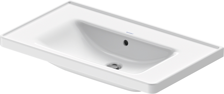 Duravit 2367800060 - Seinään asennettava pesuallas D-NEO 80x48 cm keramiikka/kiiltävä valkoinen