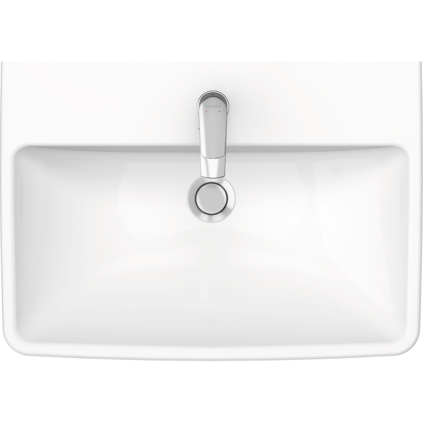 Duravit 23756500002 - Seinään asennettava pesuallas D-NEO 65x46 cm keramiikka/kiiltävä valkoinen
