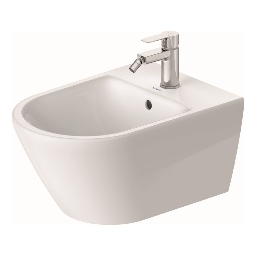 Duravit 27271500002 - Seinään asennettava bidee D-CODE keramiikka/kiiltävän valkoinen