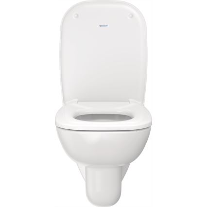Duravit 45350900A1 - Seinään kiinnitettävä WC SoftClose-istuinkannella, D-CODE-keramiikka/kiiltävä valkoinen