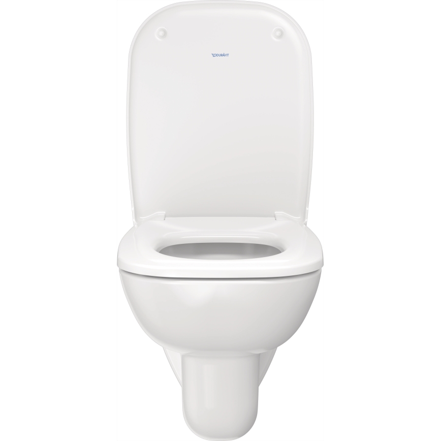Duravit 45350900A1 - Seinään kiinnitettävä WC SoftClose-istuinkannella, D-CODE-keramiikka/kiiltävä valkoinen